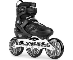 Blackwheels Dynamic greičio reguliuojami juodi inline pačiūžos, 39-42 dydis