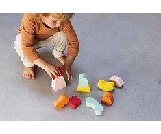 Quut Toys Quut Blokki - Balansuojančios kaladėlės - Koralų rožinė ( 172772 )