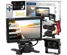 Atbulinės eigos kamera BLOW BVS-549 + MONITORIUS 7