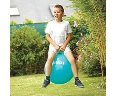 LUDI šokinėjimo kamuolys, mėlynas 55 cm
