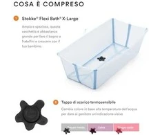 Stokke Flexi Bath - X-Large sulankstoma kūdikio vonelė | Mėlynos ledynas