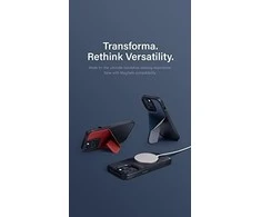 UNIQ dėklas Transforma Apple iPhone 13 Pro / 13 6,1" mėlynos spalvos MagSafe