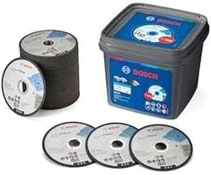 BOSCH METALINIS DISKAS 125 mm x 1,0 mm x 22 mm STANDARTINIS METALUI /100 vnt. KIBIRŲ