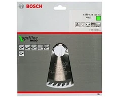 Bosch Disk.pjūkl.diskas 190x30 Optiline Wood