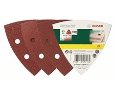 Bosch Delta Šlif.pop. rinkinys 25 vnt.,K60-K240