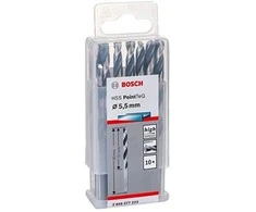 Bosch PointTeQ grąžtas metalui 5,5 x 57 x 93 mm , 10 vnt