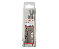 Grąžtas Bosch HSS-G grąžtai metalui 9.0mm, 5 vnt.
