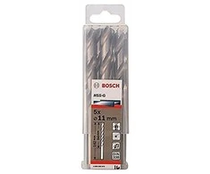 Grąžtas Bosch HSS-G grąžtai metalui 11.0mm, 5 vnt.