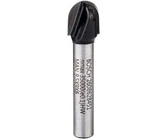 Bosch Fasoninės frezos 6 mm R1 4,7 mm, D 9,5 mm