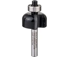 Bosch Fasoninės frezos 6 mm R1 4 mm, D 25,4mm,L12,6mm