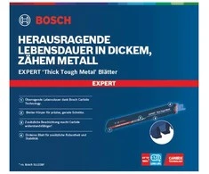Bosch 10 pjūklo geležtės S1155CHC Thick ToughMetal