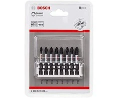 Bosch 8 dalių antgalių kompl. L=50mm, Impact Control