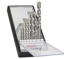 Grąžtas Bosch 7 Sidabrinis Precussion Complete Robust Line