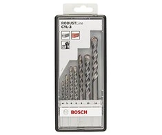 Grąžtas Bosch 7 Sidabrinis Precussion Complete Robust Line