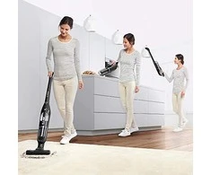 Bosch Talentone Development Serija 4, Įkraunamasis dulkių siurblys, Flexxo 21.6V, Juoda BBH32101