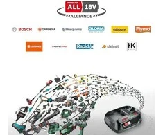 Bosch Fontus 18V-6, 1x2Ah Dviračių valiklis