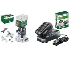 Bosch AdvancedTrimRouter 18V-8 Vertikali freza be akumuliatoriaus ir kroviklio
