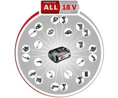 Bosch Akumuliatorinės teleskopinės gyvatvorių žirklės UniversalHedgePole 18, 1x2,5Ah
