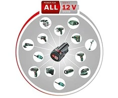Bosch EasyDrill 1200 (1x1,5 akumuliatorius) Akumuliatorinis dviejų greičių gręžtuvas - suktuvas