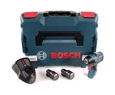 Bosch Akumuliatorinis smūginis suktuvas GDS 12V-115, 2x3.0Ah