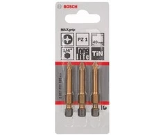 Bosch Suktuvo antgaliai Pz 1 3 vnt, MAXgrip