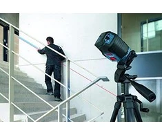 Bosch Kombinuotasis lazeris GCL 2-15 + 3x1.5V AA + krepšys