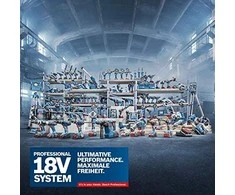 Bosch GWX 18V-10, CT be akumuliatoriaus ir kroviklio