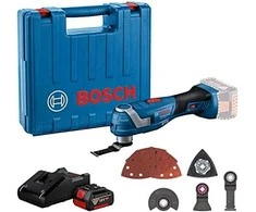 Daugiafunkcinis įrankis Bosch GOP 185-LI PROFESSIONAL; 18 V; 1x4,0 Ah akum.