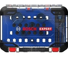 Gręžimo karūnų rinkinys Bosch EXPERT CONSTRUCTION MATERIAL; 20-64 mm; 10 vnt.