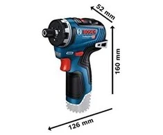 Bosch GSR 12V-35 HX, CT be akumuliatoriaus ir kroviklio