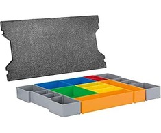 Bosch Lagaminų sistema L-Boxx įdėtinių dėžučių komplektas 12 vnt