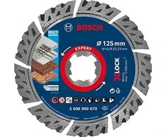 Bosch XLOCK Deimant.pjov.diskas Multi Material 125