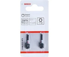 Bosch Suktuvo antgaliai T10 2 vnt./ Impact, L=25mm