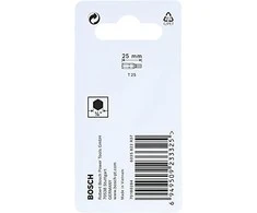 Bosch Suktuvo antgaliai T25 2 vnt./ Impact, L=25mm