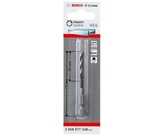 Grąžtas Bosch Grąžt. metalui,Ø 3mm,72mm 1/4", 1vnt.