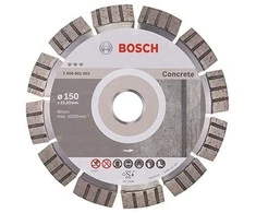 BOSCH DIAMOND DISC 150x22 SEG BETONAS