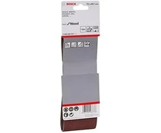 Bosch Šlif.juosta medžiui 75x457, K150, 3 vnt.