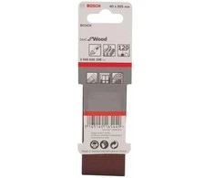 Bosch Šlif.juosta medžiui,PVS 40x303, K120, 3 vnt.