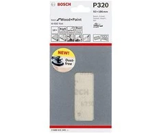 Bosch Šlifavimo tinklelis M 480 93X186mm, G320, 10 vnt.