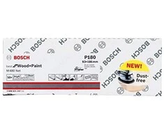 Bosch Šlifavimo tinklelis M 480 93X186mm, G180, 50 vnt.