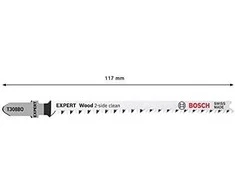 Bosch 5 siaurapj.pjūkleliai T308BO Wood 2-side clean