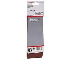 Bosch Šlif.juosta medžiui 75x457, K100, 3 vnt.