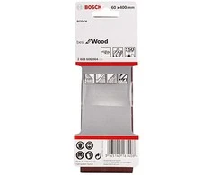 Bosch Šlif.juosta medžiui 60x400, K150, 3 vnt.