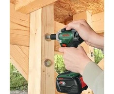 Bosch smūginis veržliasukis UniversalImpactDrive 18V-350 be akumuliatoriaus ir kroviklio + 3 sukimo galvutės