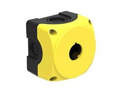 Lovato Electric 1 skylučių kasetė 22mm geltona IP67 (LPZP1A5)