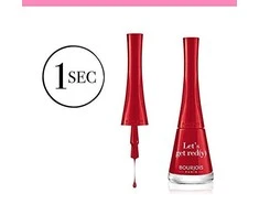 BOURJOIS Paris 1 Second Nagų lakas Moterims 9 ml, 09 LET'S GET RED(Y)