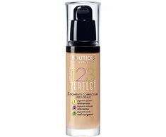 BOURJOIS Paris 123 Perfect skystas makiažo pagrindas, atspalvis: 53 rusvai gelsvas Clair, 30 ml