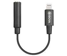 Adapteris iš TRRS į Lightning jungtį BOYA BY-K3