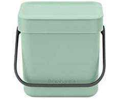 Brabantia Sort &amp; Go Waste Bin Jade Žalias 3 L