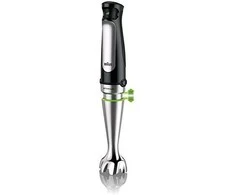 Braun MQ 7025X 0,6 L Panardinamas maišytuvas Juoda, Nerūdijančiojo plieno 1000 W